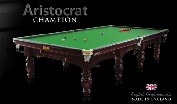 Riley Aristocrat Champion Snooker Table for sale at Centrum Leisure Singapore