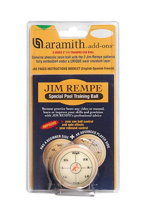 Jim Rempe special training pool ball for sale at Centrum Leisure Singapore